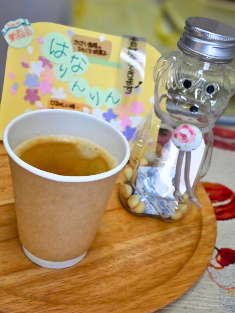 はなあふのオーガニックコーヒーと新作おやつの試食