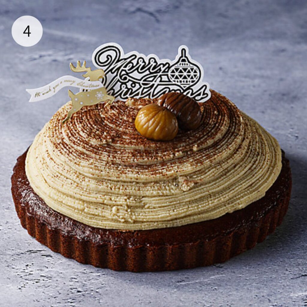 グルテンフリーの和栗ショコラモンブラン(ヴィーガン対応)