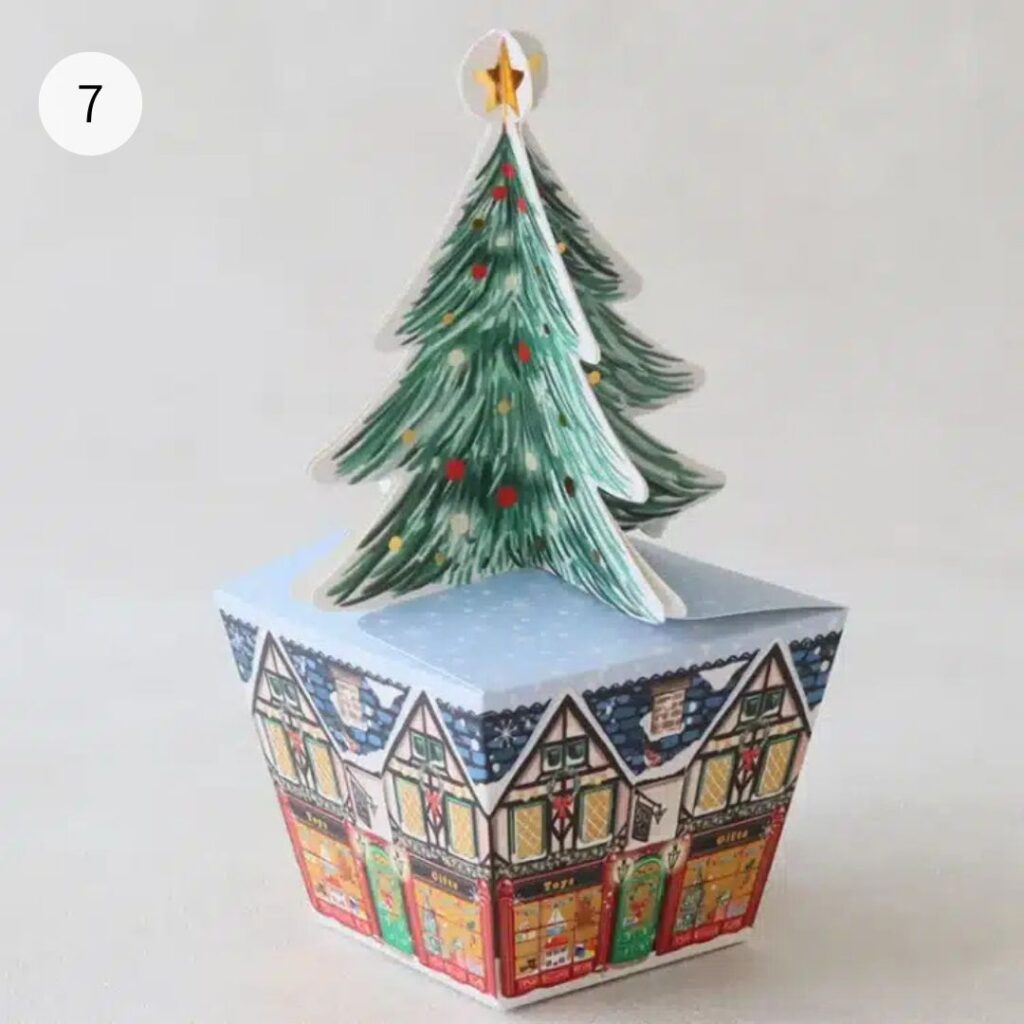 グルテンフリー&ヴィーガンクリスマスクッキーギフトのパッケージ