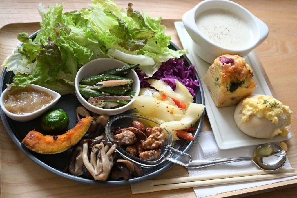 hare caféのデリプレートランチ