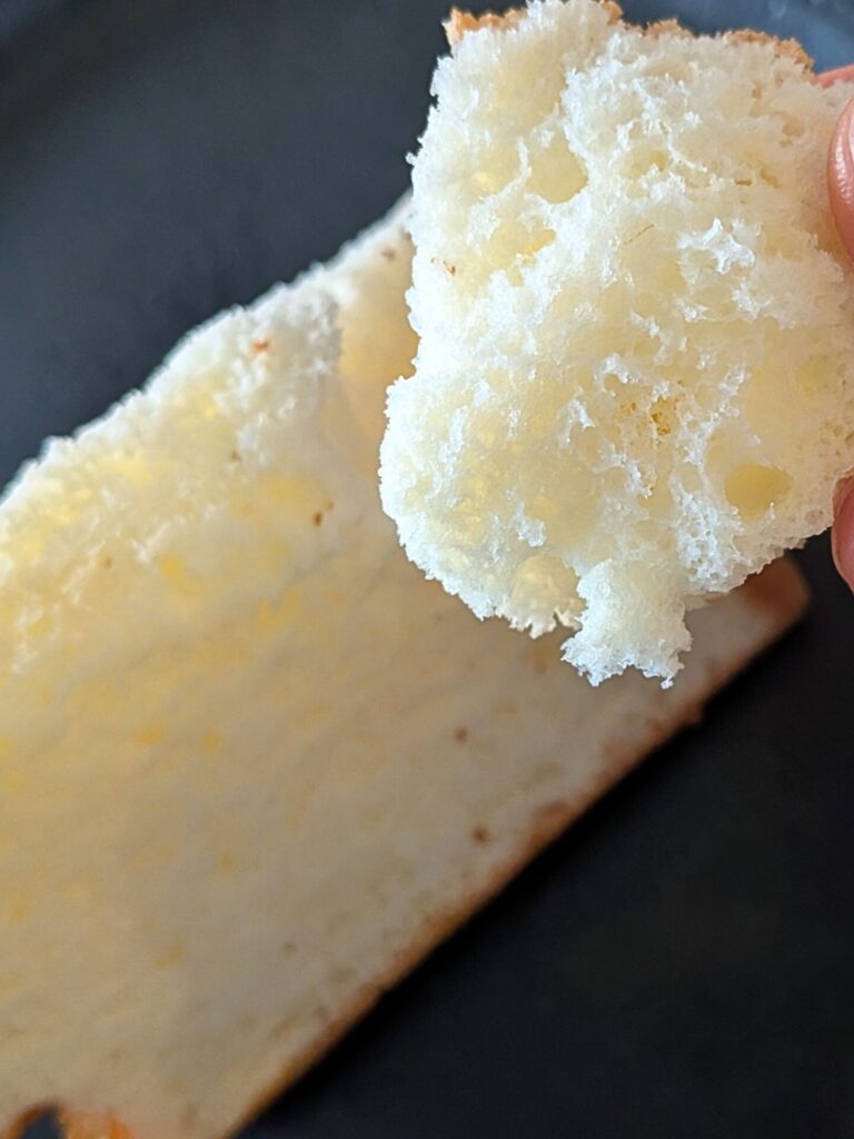 GO＆Vegeの米粉シフォン生地アップ