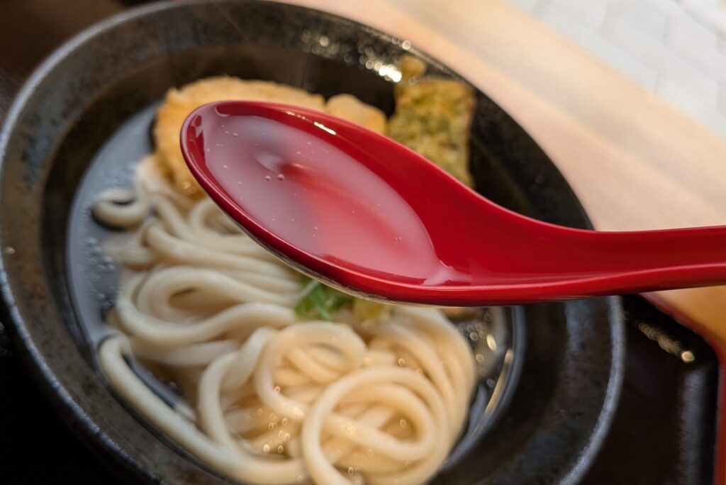 絵空事　玄米うどんのスープ