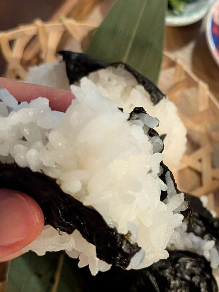 おにぎりうたり　おにぎりアップ