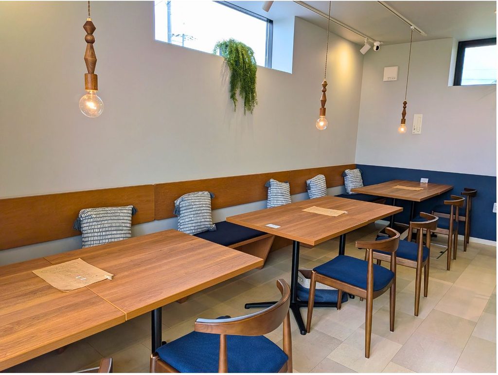 patisserie sorakaのカフェ店内