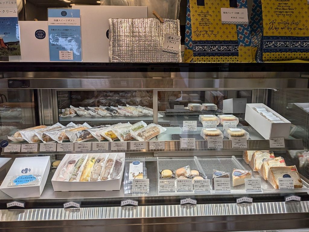 patisserie sorakaショーケース